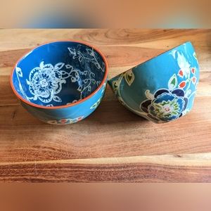 Anthropologie Matching Bowl Set